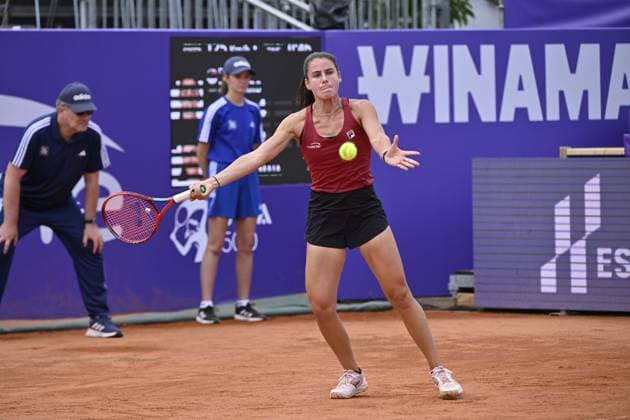 Tennis - Internationaux de Strasbourg - Emma Navarro - Usa TENNIS - Internationaux de Strasbourg - 22 05 2024 ChrysleneCaillaud Panoramic 