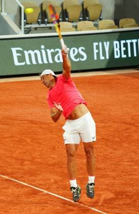 Rafa Nadal practices on Philippe Chatrier Court French Open Tennis, Wednesday Practice and Qualifying, Tennis, Roland Garros, Paris, France - 22 May 2024  Copyright: xJavierxGarcia Shutterstockx 14496075s