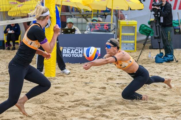 Beach Pro Tour Elite 16 Espinho, Portugal, 22 05 2024 Sandra Ittlinger GER Beach Pro Tour Elite 16 Espinho, Espinho on 22 05 2024 Copyright: xBEAUTIFULxSPORTS PeterxWeberx