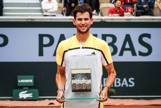 Sport Bilder des Tages May 22, 2024, Paris, France, France: Ceremony in honor of Dominic THIEM of Austria during third qualifying day of Roland-Garros 2024, French Open 2024, Grand Slam tennis tournament at Roland-Garros Stadium on May 22, 2024 in Paris, France. Paris France - ZUMAm308 20240522_zsp_m308_002 Copyright: xMatthieuxMirvillex