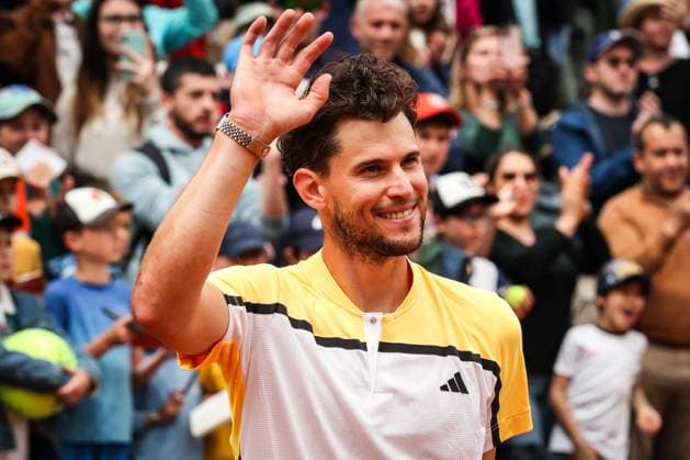 May 22, 2024, Paris, France, France: Ceremony in honor of Dominic THIEM of Austria during third qualifying day of Roland-Garros 2024, French Open 2024, Grand Slam tennis tournament at Roland-Garros Stadium on May 22, 2024 in Paris, France. Paris France - ZUMAm308 20240522_zsp_m308_003 Copyright: xMatthieuxMirvillex