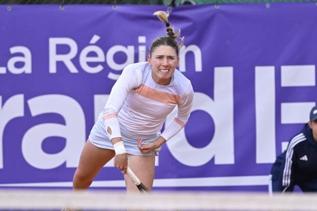 Tennis - Internationaux de Strasbourg - Ekaterina Alexandrova - Russie TENNIS - Internationaux de Strasbourg - 22 05 2024 ChrysleneCaillaud Panoramic 