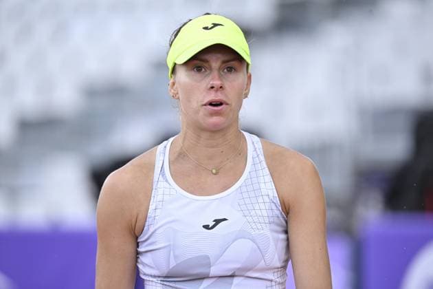 Tennis - Internationaux de Strasbourg - Magda Linette - Pologne TENNIS - Internationaux de Strasbourg - 22 05 2024 ChrysleneCaillaud Panoramic 