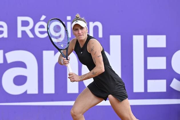 Tennis - Internationaux de Strasbourg - Marketa Vondrousova - Russie TENNIS - Internationaux de Strasbourg - 22 05 2024 ChrysleneCaillaud Panoramic 