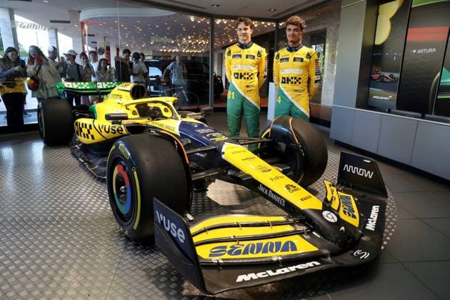 Formula 1, Monaco GP in Monte Carlo, McLaren presents car in Ayrton Senna design