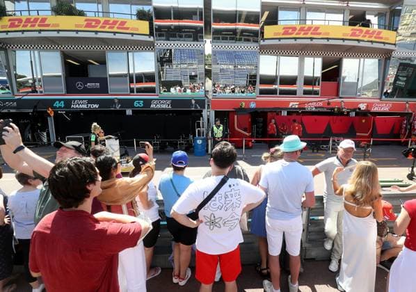 AMBIANCE AVANT GP MONACO PITLANE PHOTOPQR NICE MATIN Jean François Ottonello ; Monaco ; 22 05 2024 ; Ambiance dans la pitlane avant le debut du Grand Prix de Monaco - Monaco France  Copyright: xPHOTOPQR NICExMATIN MAXPPPxJeanxFrançoisxOttonellox 20240522NIM2384 20240522NIM2384