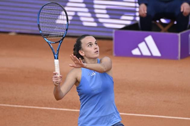 Tennis - Internationaux de Strasbourg - Clara Burel - France TENNIS - Internationaux de Strasbourg - 22 05 2024 ChrysleneCaillaud Panoramic 