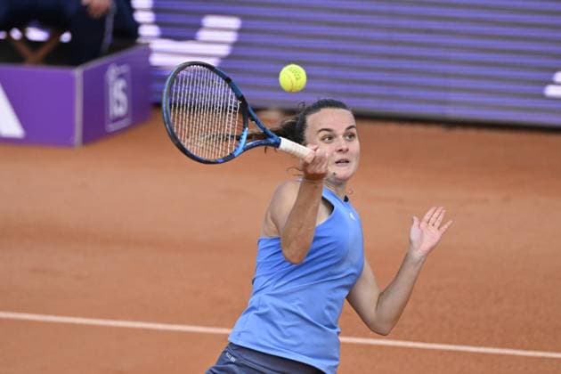 Tennis - Internationaux de Strasbourg - Clara Burel - France TENNIS - Internationaux de Strasbourg - 22 05 2024 ChrysleneCaillaud Panoramic 