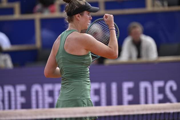 Tennis - Internationaux de Strasbourg - Elina Svitolina - Ukraine TENNIS - Internationaux de Strasbourg - 22 05 2024 ChrysleneCaillaud Panoramic 
