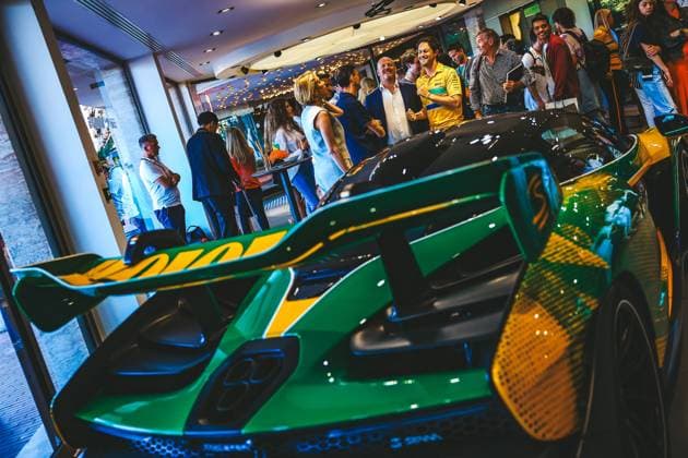 MAGAZINE PRESENTATION MCLAREN SENNA BY OKX - MCLAREN GP MONACO SPORTPIXPRESS MAXPPP - MONACO 22 05 2024 MAGAZINE PRESENTATION MCLAREN SENNA BY OKX - MCLAREN GP MONACO McLaren Store Bruno Senna poses front of the McLaren Senna MONACO AVENUE DE LA PRINCESSE GRACE MONACO  Copyright: xMAXPPPxSPORTPIXPRESSx HD2582 HD2582
