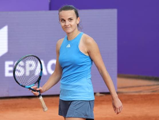 INTERNATIONAUX TENNIS FEMININ 2024 PHOTOPQR L ALSACE Jean-Marc LOOS ; Strasbourg ; 22 05 2024 ; Clara Burel (FRA) lors des Internationaux de tennis féminin ( IS) à Strasbourg le 22 mai 2024. Strasbourg women s tournament Strasbourg Bas-Rhin Alsace France  Copyright: xPHOTOPQR L ALSACE MAXPPPxJean-MarcxLOOSx 20240522ALS2791 20240522ALS2791