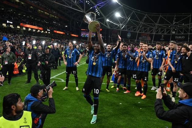 El Bilal Toure (Atalanta) during the UEFA Europa League Final match between Atalanta 3-0 Bayern Leverkusen at Dublin Arena Stadium on May 22, 2024 in Dublin, EIRE. Noxthirdxpartyxsales  (254175245)