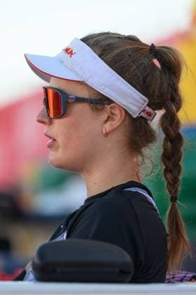 Beach Pro Tour Elite 16 Espinho, Portugal, 23 05 2024 Svenja Mueller GER Beach Pro Tour Elite 16 Espinho, Espinho on 23 05 2024 Copyright: xBEAUTIFULxSPORTS PeterxWeberx