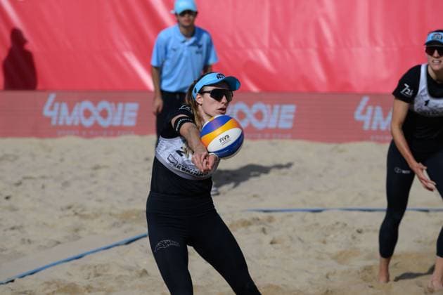Beach Pro Tour Elite 16 Espinho, Portugal, 23 05 2024 Nina Brunner SUI Beach Pro Tour Elite 16 Espinho, Espinho on 23 05 2024 Copyright: xBEAUTIFULxSPORTS PeterxWeberx