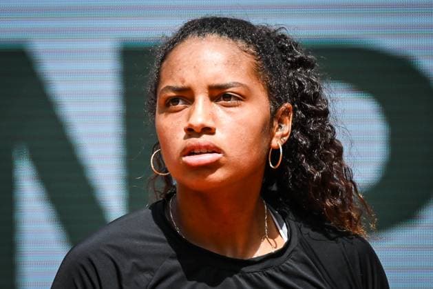 May 23, 2024, Paris, France, France: Robin MONTGOMERY of United States during fourth qualifying day of Roland-Garros 2024, French Open 2024, Grand Slam tennis tournament at Roland-Garros Stadium on May 23, 2024 in Paris, France. Paris France - ZUMAm308 20240523_zsp_m308_005 Copyright: xMatthieuxMirvillex