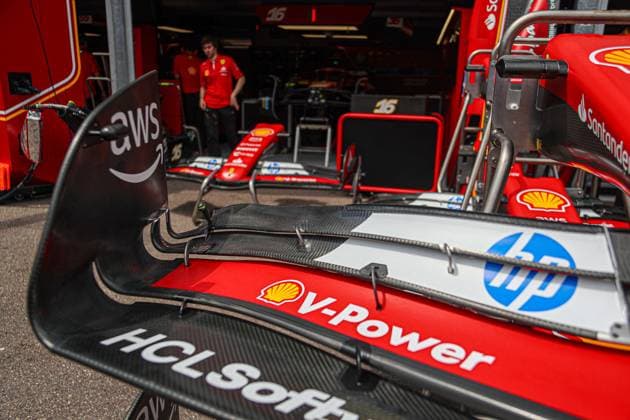 May 23, 2024, Monte Carlo, Monaco, Monaco: Scuderia Ferrari nosecone technical detail..during Formula 1 Grand Prix de Monaco 2024 at Monte Carlo (MC), may 23-26 2024 Monte Carlo Monaco - ZUMAm217 20240523_zsp_m217_071 Copyright: xAlessioxDexMarcox