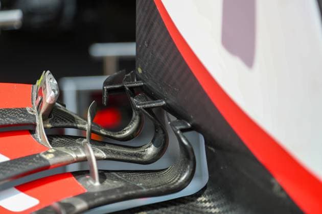 May 23, 2024, Monte Carlo, Monaco, Monaco: Haas F1 Team technical details...during Formula 1 Grand Prix de Monaco 2024 at Monte Carlo (MC), may 23-26 2024 Monte Carlo Monaco - ZUMAm217 20240523_zsp_m217_072 Copyright: xAlessioxDexMarcox