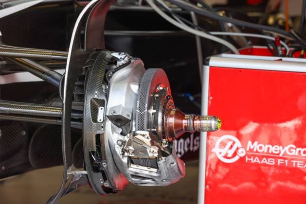 May 23, 2024, Monte Carlo, Monaco, Monaco: Haas F1 Team technical details...during Formula 1 Grand Prix de Monaco 2024 at Monte Carlo (MC), may 23-26 2024 Monte Carlo Monaco - ZUMAm217 20240523_zsp_m217_079 Copyright: xAlessioxDexMarcox