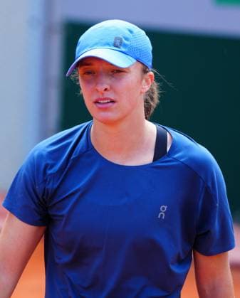 Iga Swiatek practices French Open Tennis, Thursday Practice and Qualifying, Tennis, Roland Garros, Paris, France - 23 May 2024  Copyright: xJavierxGarcia Shutterstockx 14496641bx