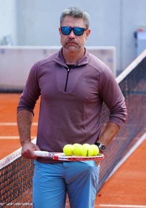 Tomasz Wiktorowski, coach of Iga Swiatek French Open Tennis, Thursday Practice and Qualifying, Tennis, Roland Garros, Paris, France - 23 May 2024  Copyright: xJavierxGarcia Shutterstockx 14496641bs