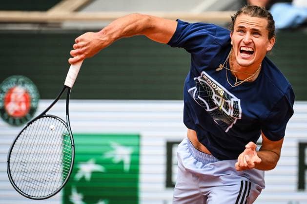May 23, 2024, Paris, France, France: Alexander ZVEREV of Germany during a training session of Roland-Garros 2024, French Open 2024, Grand Slam tennis tournament at Roland-Garros Stadium on May 23, 2024 in Paris, France. Paris France - ZUMAm308 20240523_zsp_m308_018 Copyright: xMatthieuxMirvillex