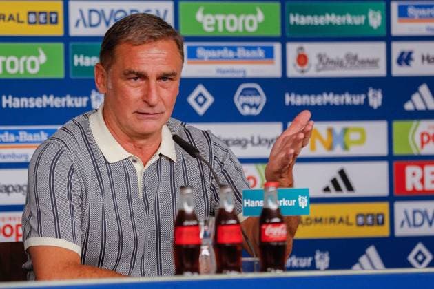 Board Member Sport Stefan Kuntz HSV Germany , Hamburg , Volksparkstadion , Soccer , Bundesliga , 2 Soccer Bundesliga , Hamburger SV , Presentation of Stefan Kuntz Board Member Sport