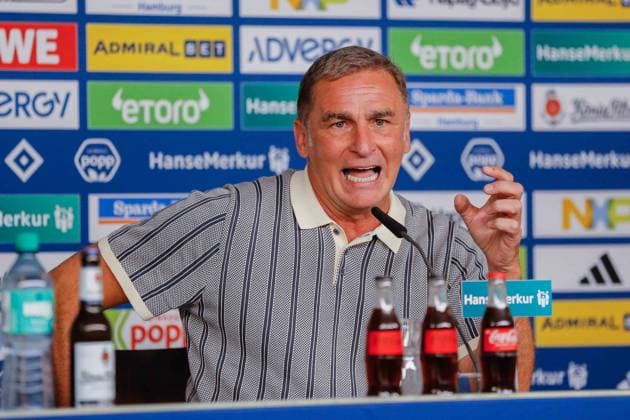 Board Member Sport Stefan Kuntz HSV Germany , Hamburg , Volksparkstadion , Soccer , Bundesliga , 2 Soccer Bundesliga , Hamburger SV , Presentation of Stefan Kuntz Board Member Sport
