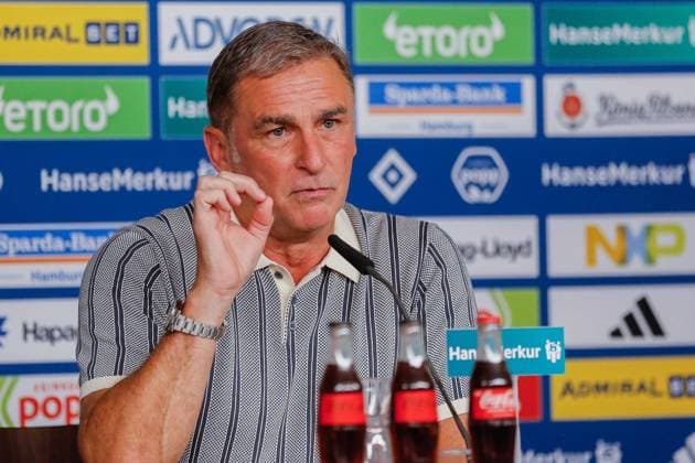 Board Member Sport Stefan Kuntz HSV Germany , Hamburg , Volksparkstadion , Soccer , Bundesliga , 2 Soccer Bundesliga , Hamburger SV , Presentation of Stefan Kuntz Board Member Sport