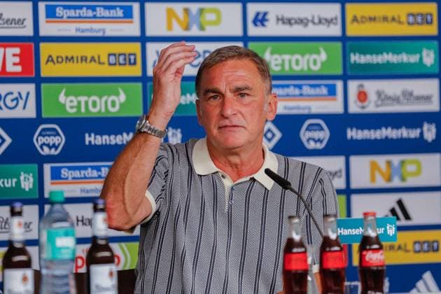 Board Member Sport Stefan Kuntz HSV Germany , Hamburg , Volksparkstadion , Soccer , Bundesliga , 2 Soccer Bundesliga , Hamburger SV , Presentation of Stefan Kuntz Board Member Sport