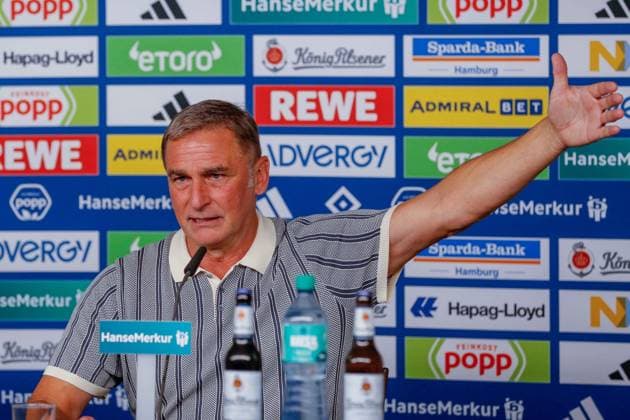 Board Member Sport Stefan Kuntz HSV Germany , Hamburg , Volksparkstadion , Soccer , Bundesliga , 2 Soccer Bundesliga , Hamburger SV , Presentation of Stefan Kuntz Board Member Sport