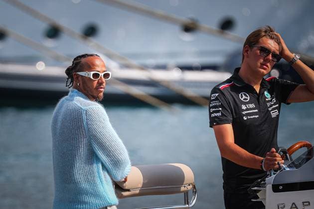 Monaco, Principality of Monaco: 44 Lewis Hamilton, (GRB) AMG Mercedes Ineos during the Monaco GP, 23-26 May 2024 Montecarlo, Formula 1 World Championship, WM, Weltmeisterschaft 2024. Formula 1 Championship - Formula 1 Grand Prix de Monaco - Paddock  - ZUMAp169 20240523_zsa_p169_103 Copyright: xFedericoxBasile IPAxSportx