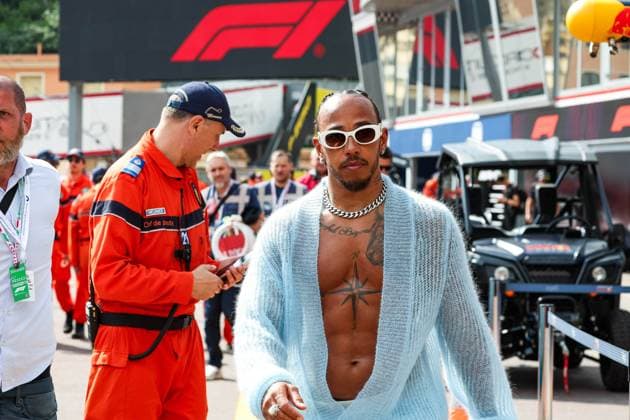 HAMILTON Lewis (gbr), Mercedes AMG F1 Team W15, portrait during the Formula 1 Grand Prix de Monaco 2024, 8th round of the 2024 Formula One World Championship, WM, Weltmeisterschaft from May 23 to 26, 2024 on the Circuit de Monaco, in Monaco - F1 - MONACO GRAND PRIX 2024 DPPI Panoramic  240523_R08_MONACO_DP_FGOO8148