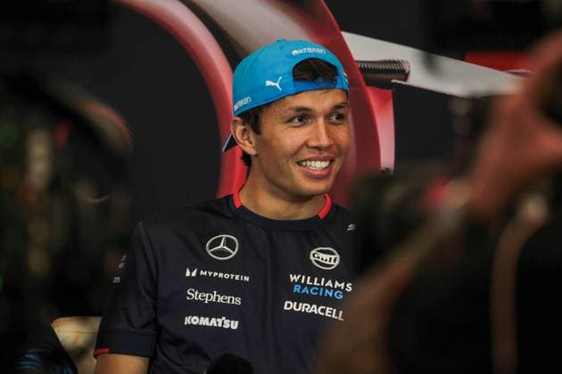 May 23, 2024, Monte Carlo, Monaco, Monaco: Alexander Albon (THA) - Williams Racing - Williams FW46 - Mercedes..during press conference, PK, Pressekonferenz of Formula 1 Grand Prix de Monaco 2024 at Monte Carlo (MC), may 23-26 2024 Monte Carlo Monaco - ZUMAm217 20240523_zsp_m217_109 Copyright: xAlessioxDexMarcox