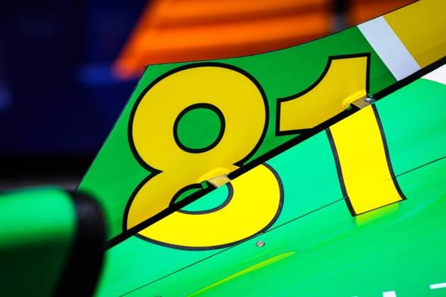 The Ayrton Senna tribute livery on the McLaren F1 Team MCL38, during the Formula 1 Grand Prix de Monaco 2024, 8th round of the 2024 Formula One World Championship, WM, Weltmeisterschaft from May 23 to 26, 2024 on the Circuit de Monaco, in Monaco - F1 - MONACO GRAND PRIX 2024 DPPI Panoramic  240523_R08_MONACO_DP_FGOO8731