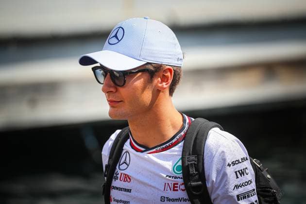 Monaco, Principality of Monaco: 63 George Russell, (GRB) AMG Mercedes Ineos during the Monaco GP, 23-26 May 2024 Montecarlo, Formula 1 World Championship, WM, Weltmeisterschaft 2024. Formula 1 Championship - Formula 1 Grand Prix de Monaco - Paddock  - ZUMAp169 20240523_zsa_p169_133 Copyright: xFedericoxBasile IPAxSportx