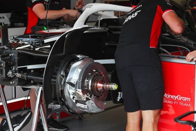 Monaco, Principality of Monaco: Haas F1 Team technical details...during Formula 1 Grand Prix de Monaco 2024 at Monte Carlo (MC), may 23-26 2024 Formula 1 Championship - Formula 1 Grand Prix de Monaco - Paddock  - ZUMAp169 20240523_zsa_p169_182 Copyright: xAlessioxDexMarco IPAxSportx