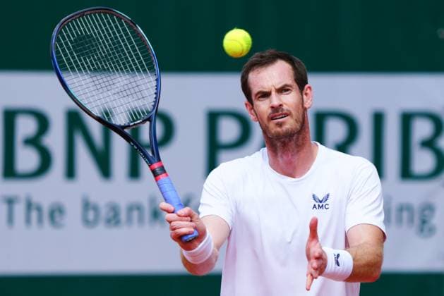 Andy Murray practices French Open Tennis, Thursday Practice and Qualifying, Tennis, Roland Garros, Paris, France - 23 May 2024  Copyright: xJavierxGarcia Shutterstockx 14496641gg