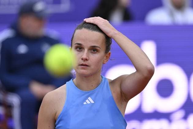 Tennis - Internationaux de Strasbourg - Clara Burel - France TENNIS - Internationaux de Strasbourg - 23 05 2024 ChrysleneCaillaud Panoramic 