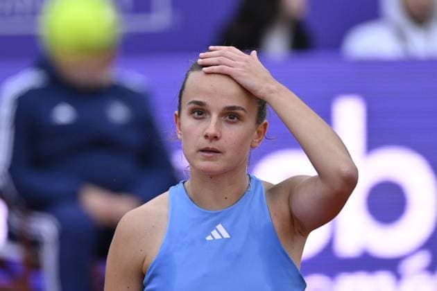 Tennis - Internationaux de Strasbourg - Clara Burel - France TENNIS - Internationaux de Strasbourg - 23 05 2024 ChrysleneCaillaud Panoramic 