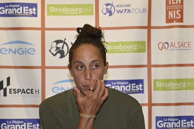 Tennis - Internationaux de Strasbourg - Madison Keys - USA TENNIS - Internationaux de Strasbourg - 23 05 2024 ChrysleneCaillaud Panoramic 