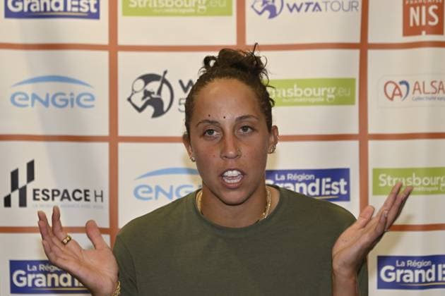 Tennis - Internationaux de Strasbourg - Madison Keys - USA TENNIS - Internationaux de Strasbourg - 23 05 2024 ChrysleneCaillaud Panoramic 