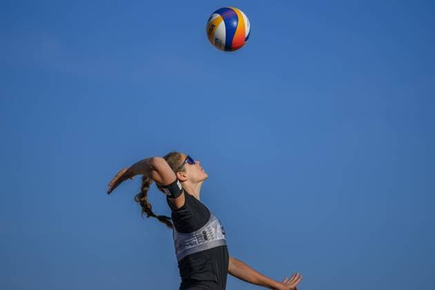 Beach Pro Tour Elite 16 Espinho, Portugal, 24 05 2024 Cinja Tillmann GER Beach Pro Tour Elite 16 Espinho, Espinho on 24 05 2024 Copyright: xBEAUTIFULxSPORTS PeterxWeberx