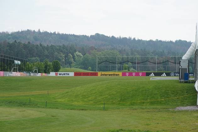Training facilities for the national team at the Golf Resort Spa Weimarer Land, the accommodation for the German national team preparing for EURO 24 in Germany Blankenhain 24 05 2024 Training camp for the German national team preparing for the European Championships, Golf Resort Weimarer Land