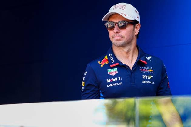Sergio Perez of Mexico and Oracle Red Bull Racing gesturing, gestures, Practice, F1 Grand Prix of Monaco, Monaco on May 24, 2024 in Monte Carlo, Monaco Photo by Diogo Cardoso DeFodi Images Sergio Perez of Mexico and Oracle Red Bull Racing gestures arriving in the paddock, Practice, F1 Grand Prix of Monaco, Monaco on May 24, 2024 in Monte Carlo, Monaco Photo by Diogo Cardoso DeFodi Images Defodi 645 f1mon20240524 0014 Defodi-645