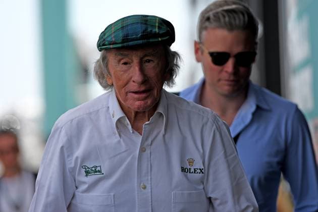 24 05 2024, xrarjax, Motorsport FIA Formula 1, Grand Prix of Monaco 2024 emspor, v l Sir John Young Jackie Stewart, Monte Carlo
