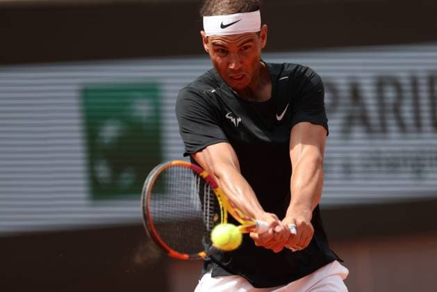 ROLAND GARROS PHOTOPQR LE PARISIEN Le Parisien Arnaud Journois ; PARIS ; 24 05 2024 ; TENNIS , ROLAND GARROS 2024 , SIMPLE MESSIEURS , COURT PHILIPPE CHATRIER , RAFAEL NADAL A L ENTRAINEMENT Paris, France, may 24th 2024 Training session for Rafael Nadal before Roland Garros french open PARIS 75 France  Copyright: xPHOTOPQR LExPARISIEN MAXPPPxLexParisienx xArnaudxJournoisx 20240524LPA5840 20240524LPA5840