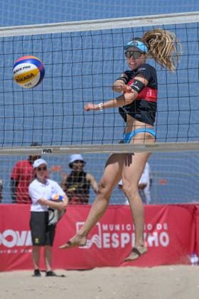 Beach Pro Tour Elite 16 Espinho, Portugal, 24 05 2024 Nina Brunner SUI Beach Pro Tour Elite 16 Espinho, Espinho on 24 05 2024 Copyright: xBEAUTIFULxSPORTS PeterxWeberx