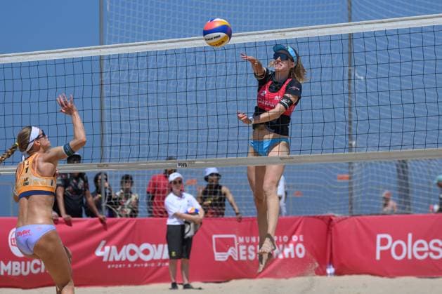 Beach Pro Tour Elite 16 Espinho, Portugal, 24 05 2024 Nina Brunner SUI Beach Pro Tour Elite 16 Espinho, Espinho on 24 05 2024 Copyright: xBEAUTIFULxSPORTS PeterxWeberx
