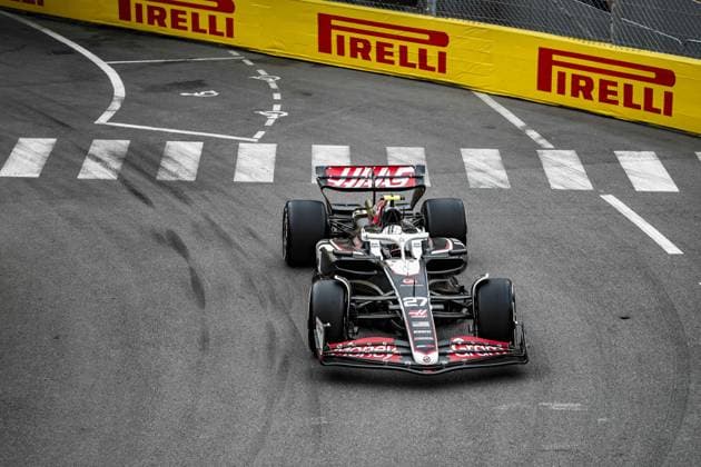 27 HULKENBERG Nico (ger), Haas F1 Team VF-24 Ferrari, action during the Formula 1 Grand Prix de Monaco 2024, 8th round of the 2024 Formula One World Championship, WM, Weltmeisterschaft from May 23 to 26, 2024 on the Circuit de Monaco, in Monaco - F1 - MONACO GRAND PRIX 2024 DPPI Panoramic  240524_R08_MONACO_DP_240524_R08_MONACO_DP_DSC01962