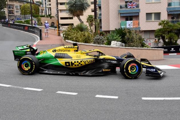 24 05 2024, xrarjax, Motorsport FIA Formula 1, Grand Prix of Monaco 2024 emspor, v l 1 free practice Oscar Piastri McLaren starting number 81 Monte Carlo
